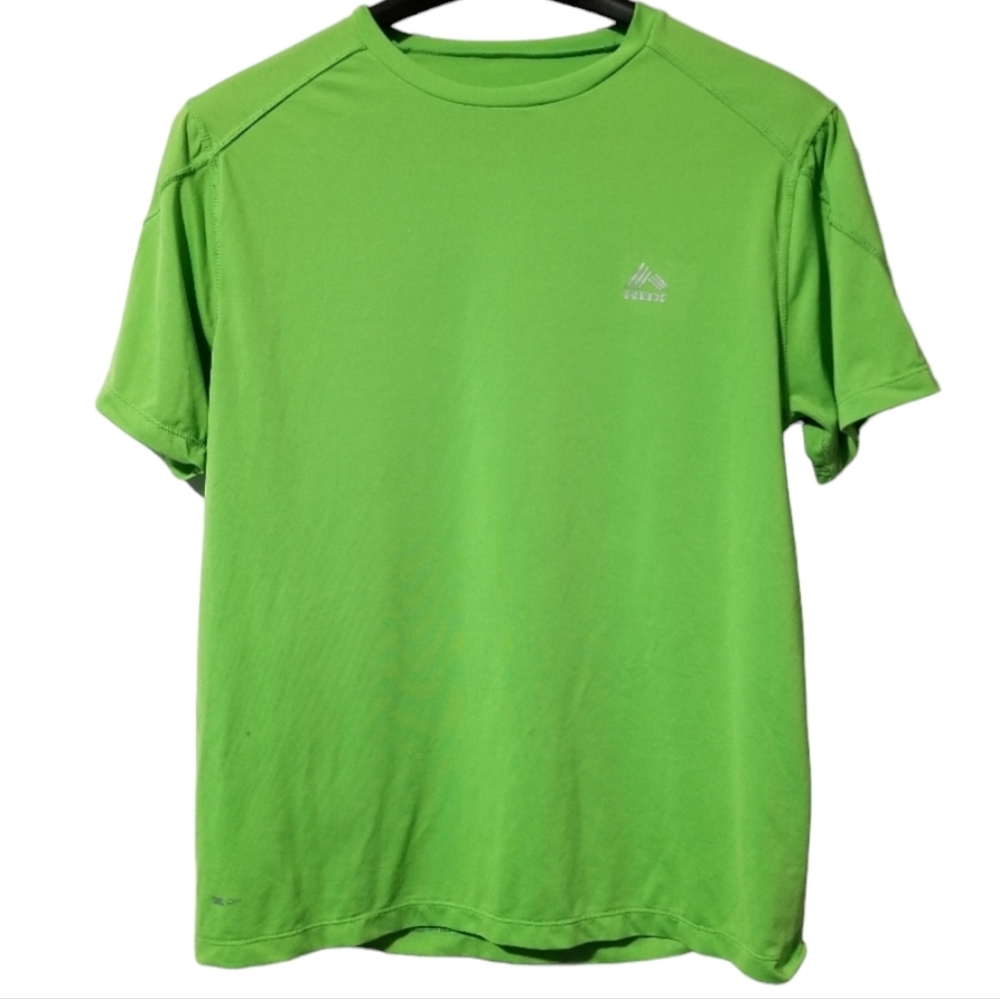 RBX Performance short sleeve workout shirt large green